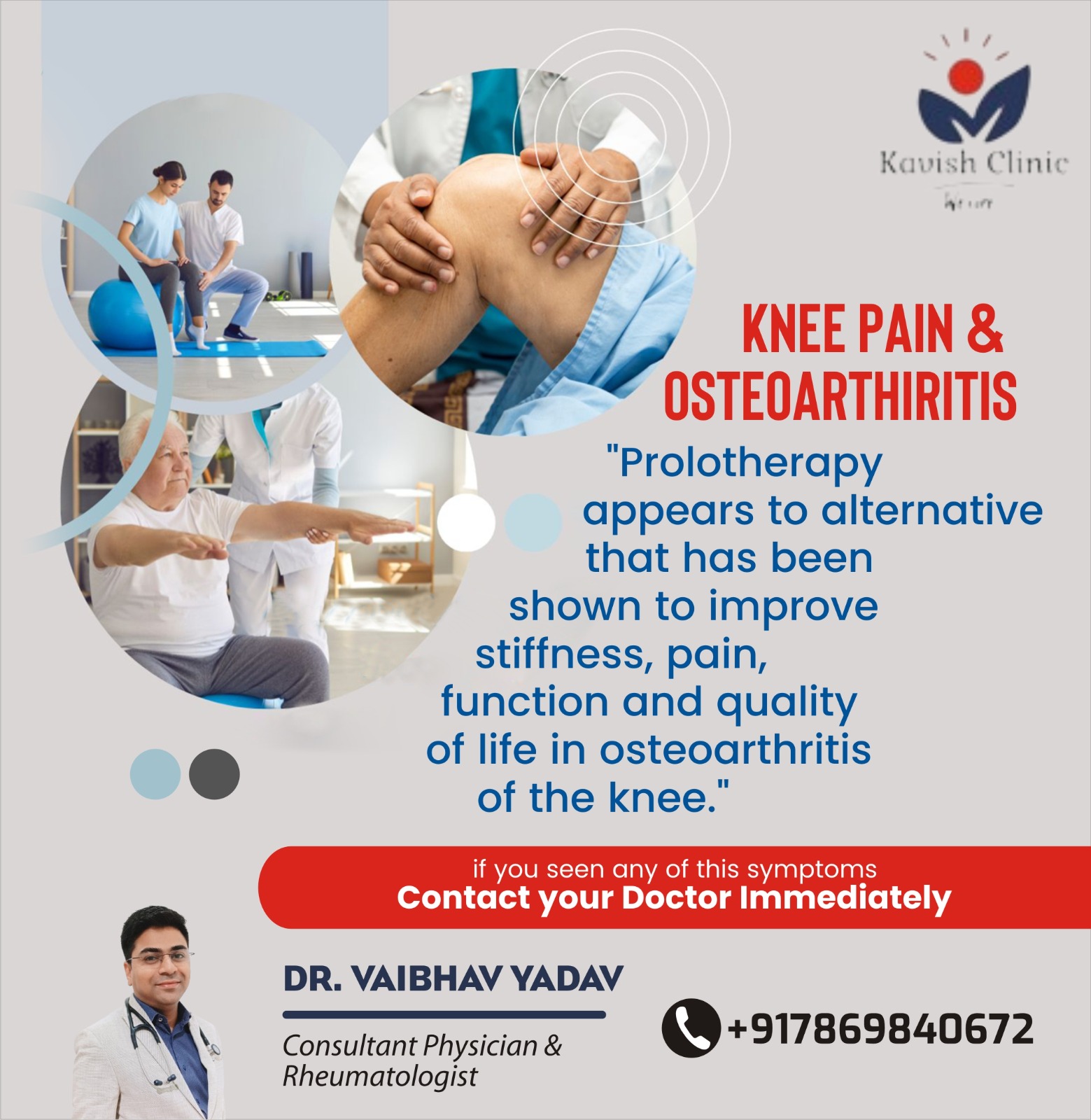 Knee Pain And Osteoarthritis Treatment in Indore